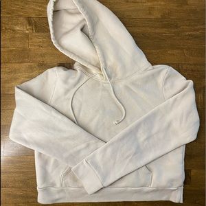 Sunday Best Cropped Tan Hoodie
